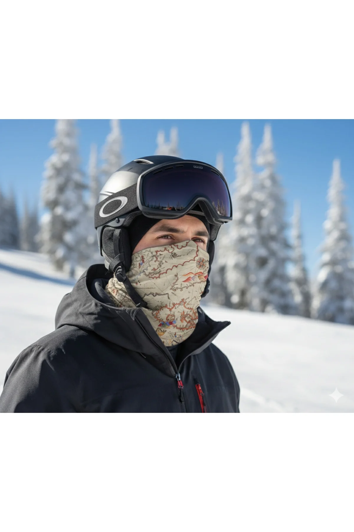 PİRİ REİS Unisex Motorcu Buff Outdoor Bandana– Rüzgâr, Toz ve Soğ