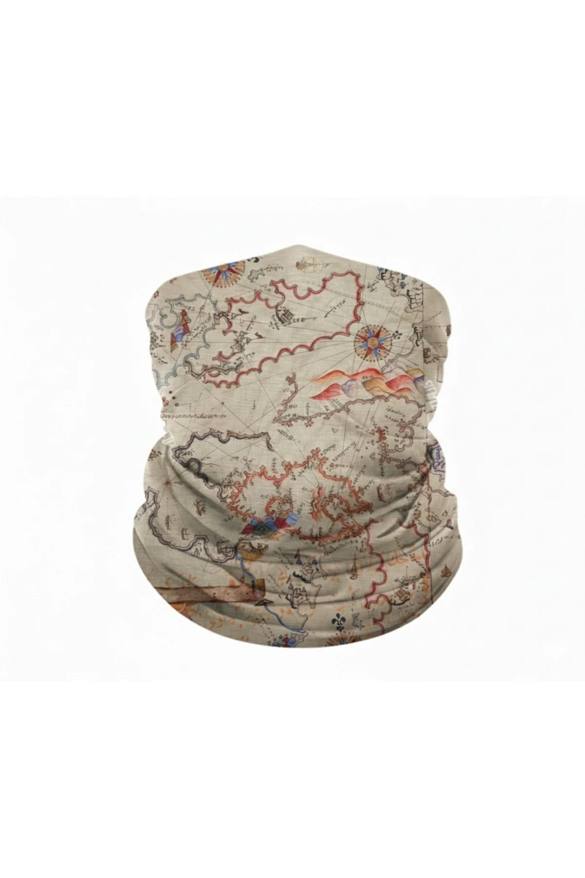 PİRİ REİS Unisex Motorcu Buff Outdoor Bandana– Rüzgâr, Toz ve Soğ