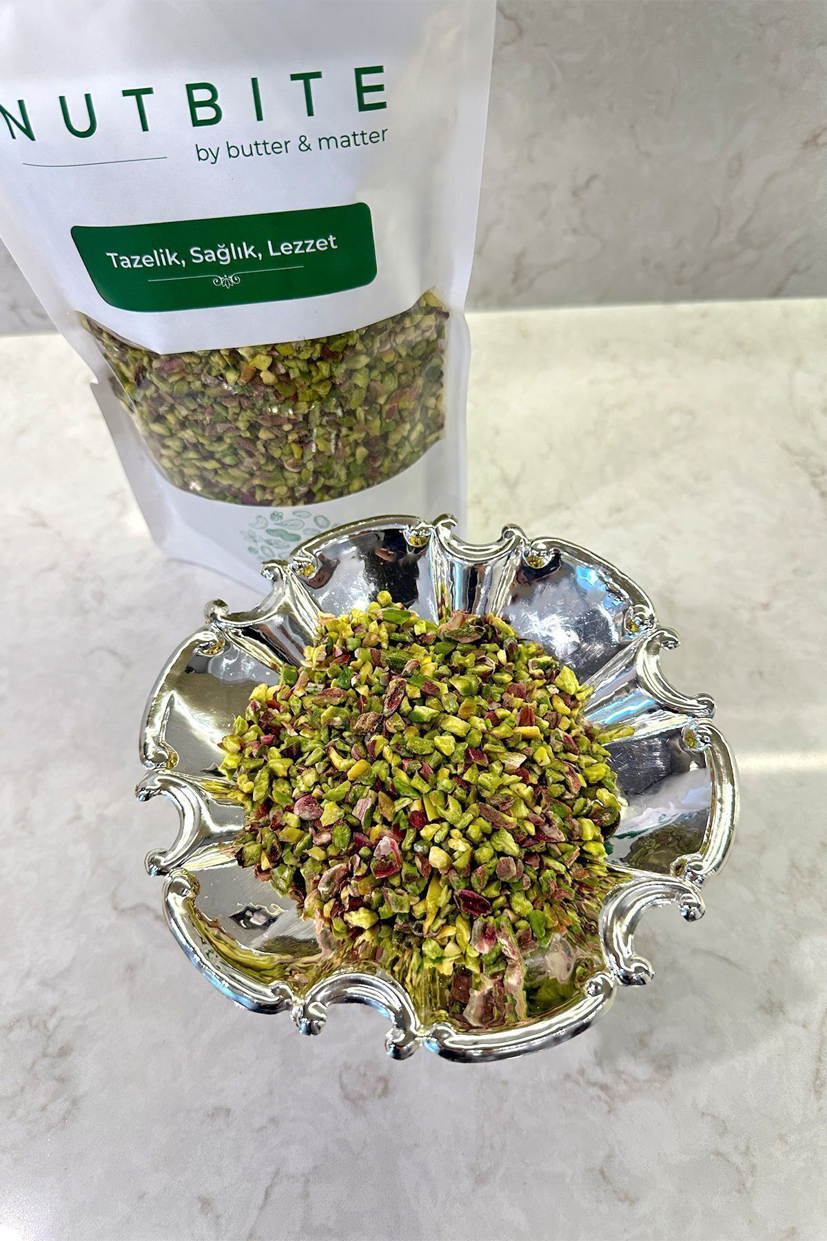 Pirinç Boz Antep Fıstığı 200gr - Taptaze Yeni Mahsül