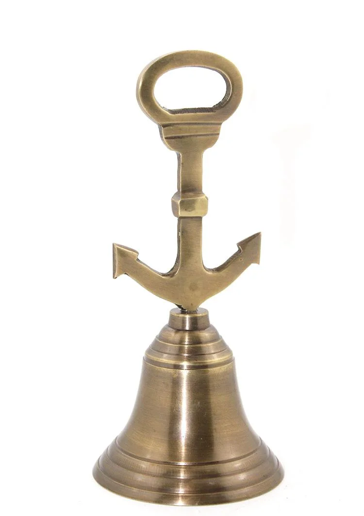 Pirinç Çapalı El Çanı NI5601A – 17.5 Cm Ahşap Saplı Şapel Çanı Fiyatı, Yorumları ve Özellikleri