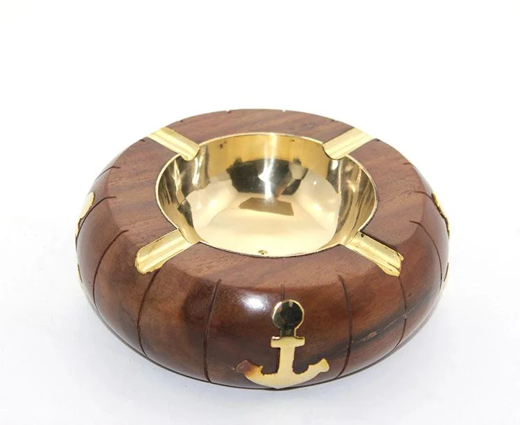 Pirinç Çapalı Küllük 8257 - 12 Cm Şık ve Dayanıklı Masaüstü Küllük Fiyatı, Yorumları ve Özellikleri