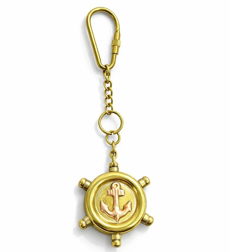 Pirinç Dümen Anahtarlık 16244B – 11 Cm Nautic Tasarım Şık ve Dayanıklı Anahtarlık Fiyatı, Yorumları ve Özellikleri