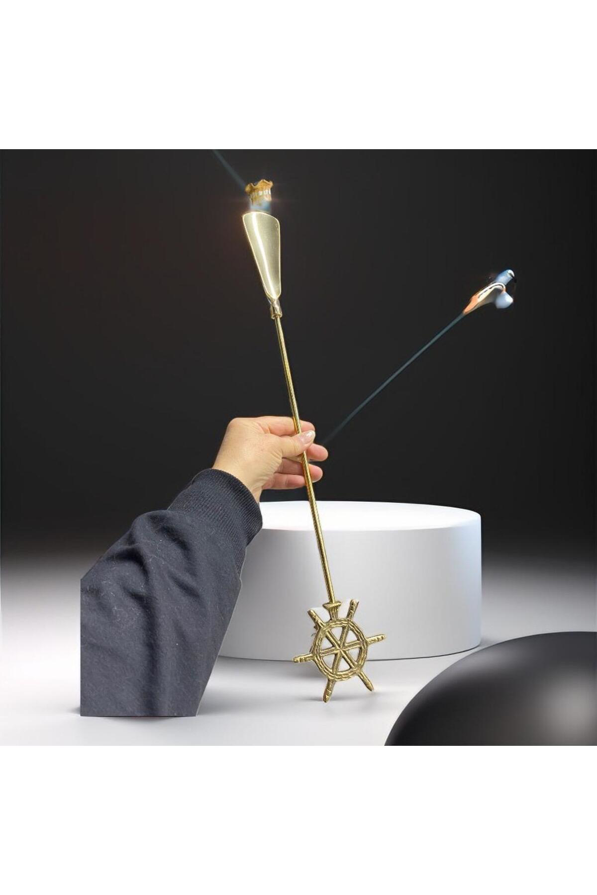 Elif Aksesuar Pirinç Dümen Ayakkabı Çekeceği Kerata