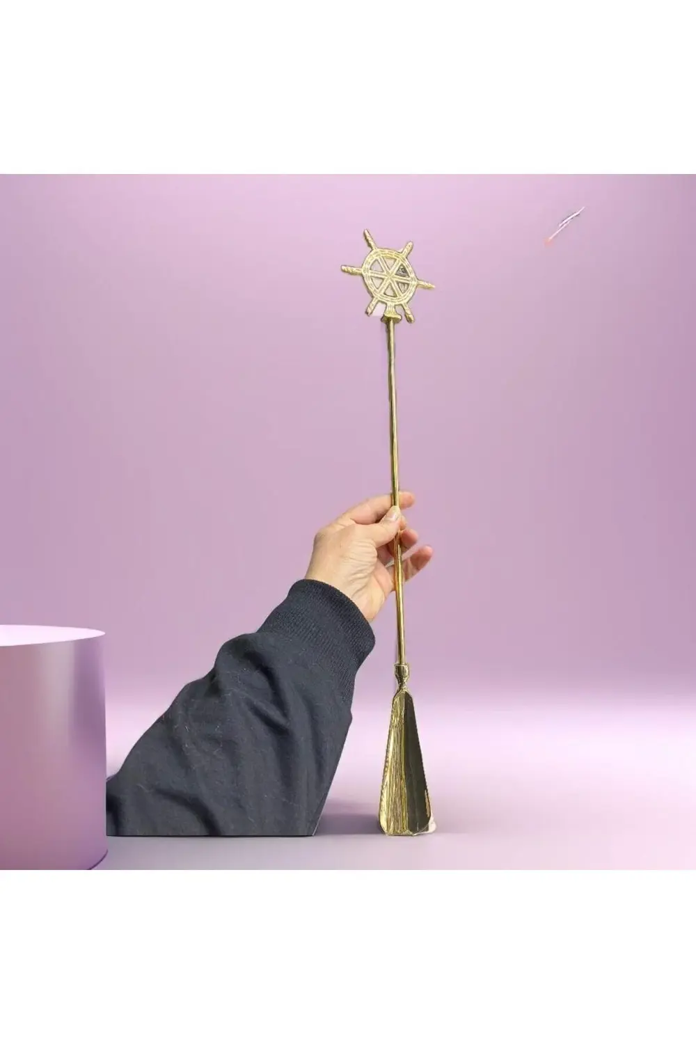 Pirinç Dümen Ayakkabı Çekeceği Kerata