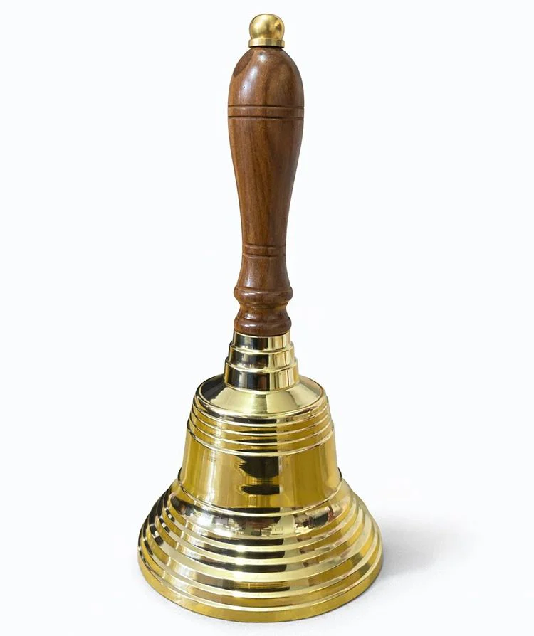 Pirinç El Çanı 6984c - El Yapımı Pirinç Çan, 21x10 cm Şık Dekoratif Aksesuar Fiyatı, Yorumları ve Özellikleri