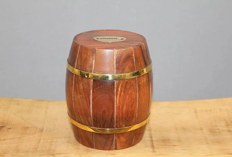 Pirinç Fıçı Kumbara Ksk3116 - 13 Cm Şık ve Dayanıklı Para Biriktirme Fiyatı, Yorumları ve Özellikleri
