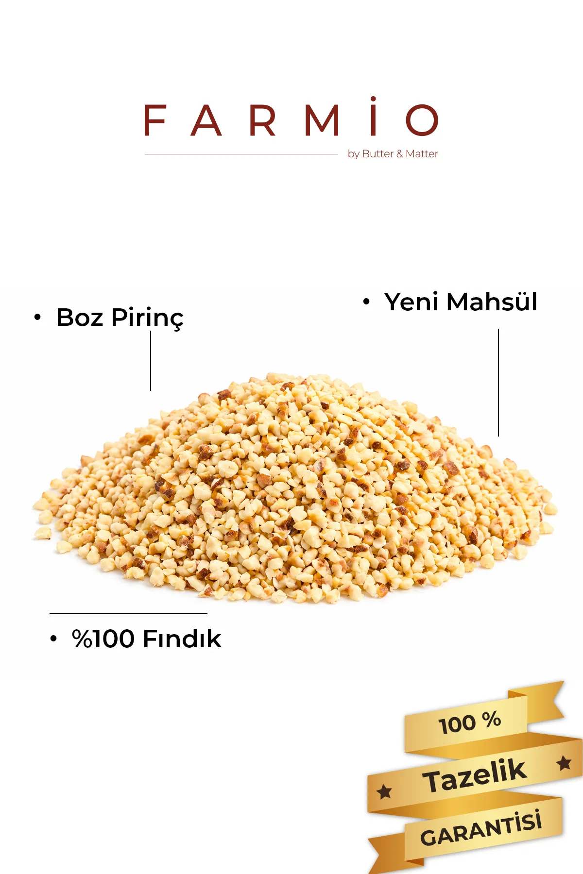 Pirinç Fındık 200gr - Taptaze Yeni Mahsül
