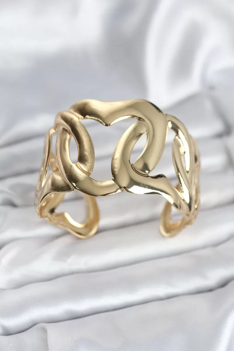Pirinç Gold Renk Vintage Kadın Bileklik - Lisinya Fiyatı, Yorumları ve Özellikleri