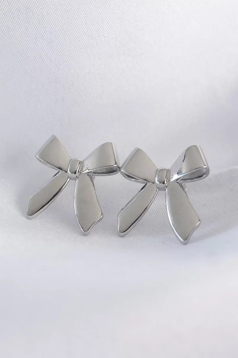 Pirinç Gümüş Renk Choker Model Zirkon Taşlı Kadın Kolye - Lisinya