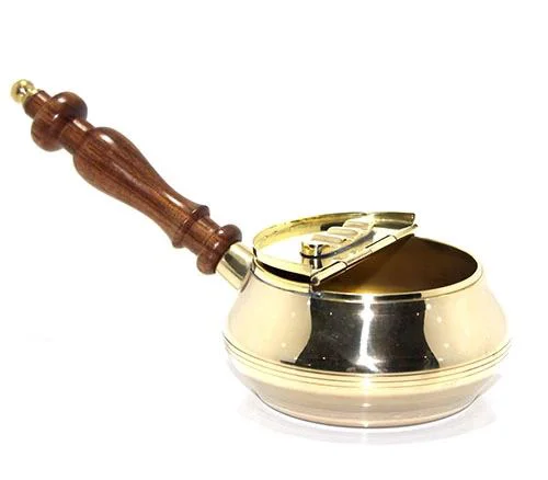 Pirinç Kapaklı Küllük 4160 - 20x9 Cm Şık ve Pratik Masaüstü Küllük Fiyatı, Yorumları ve Özellikleri