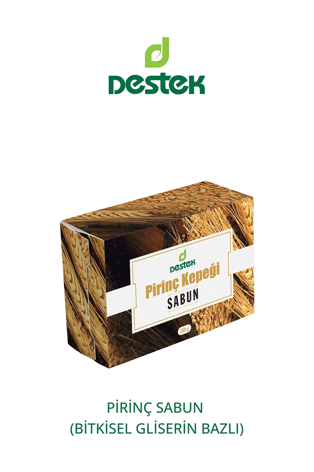Pirinç Kepeği Sabun 150 gr