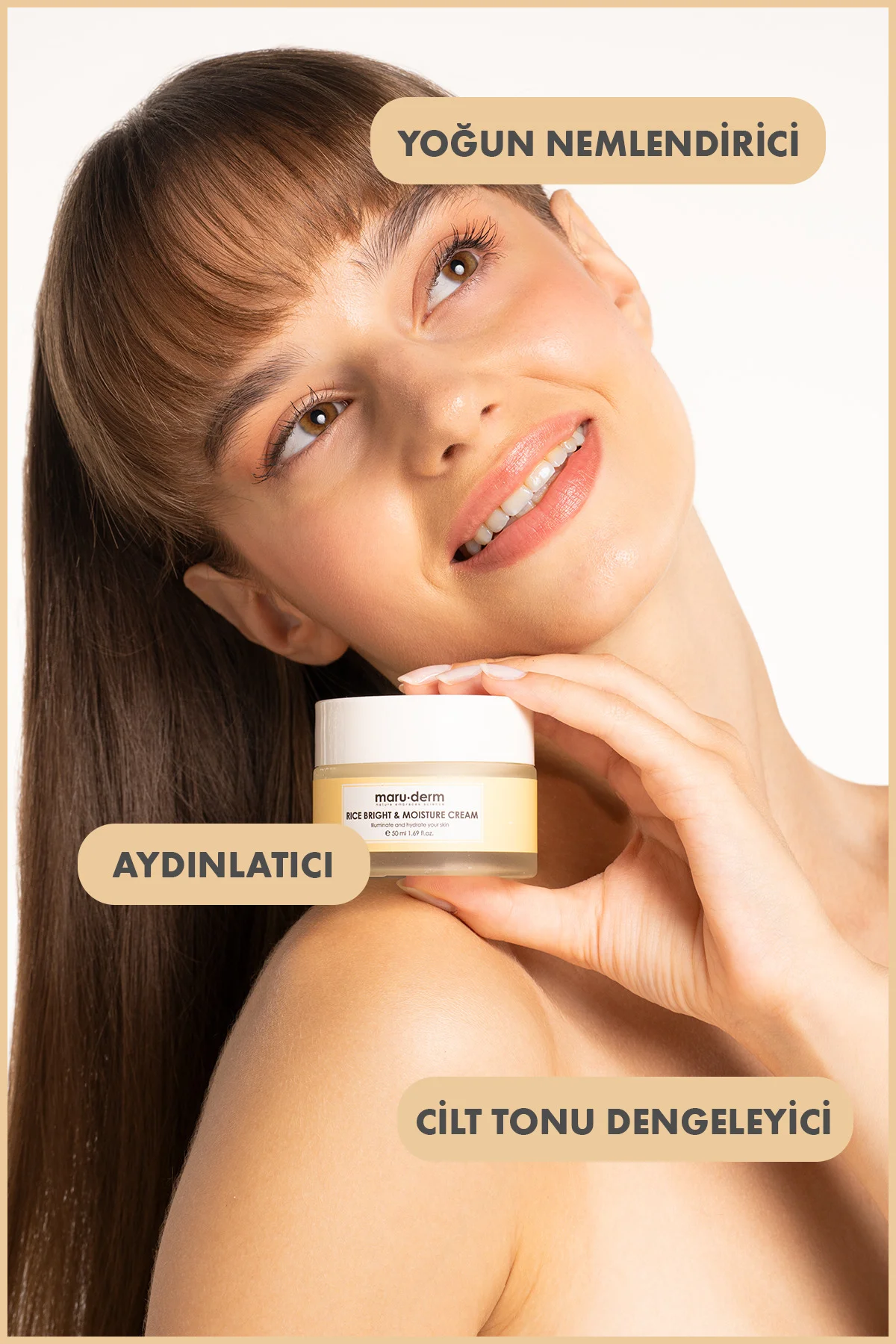 Pirinç Özlü Aydınlatıcı & Nemlendirici Krem 50 ML