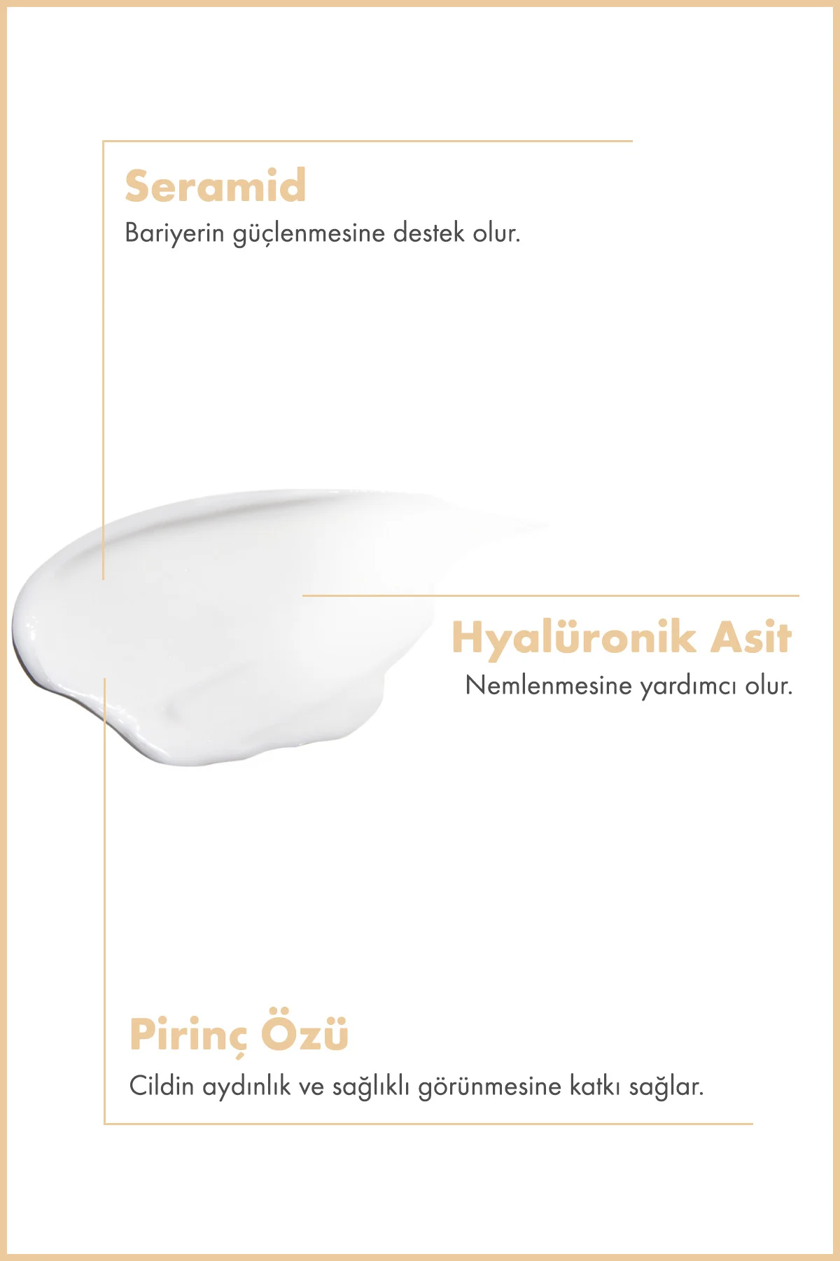 Pirinç Özlü Aydınlatıcı & Nemlendirici Krem 50 ML