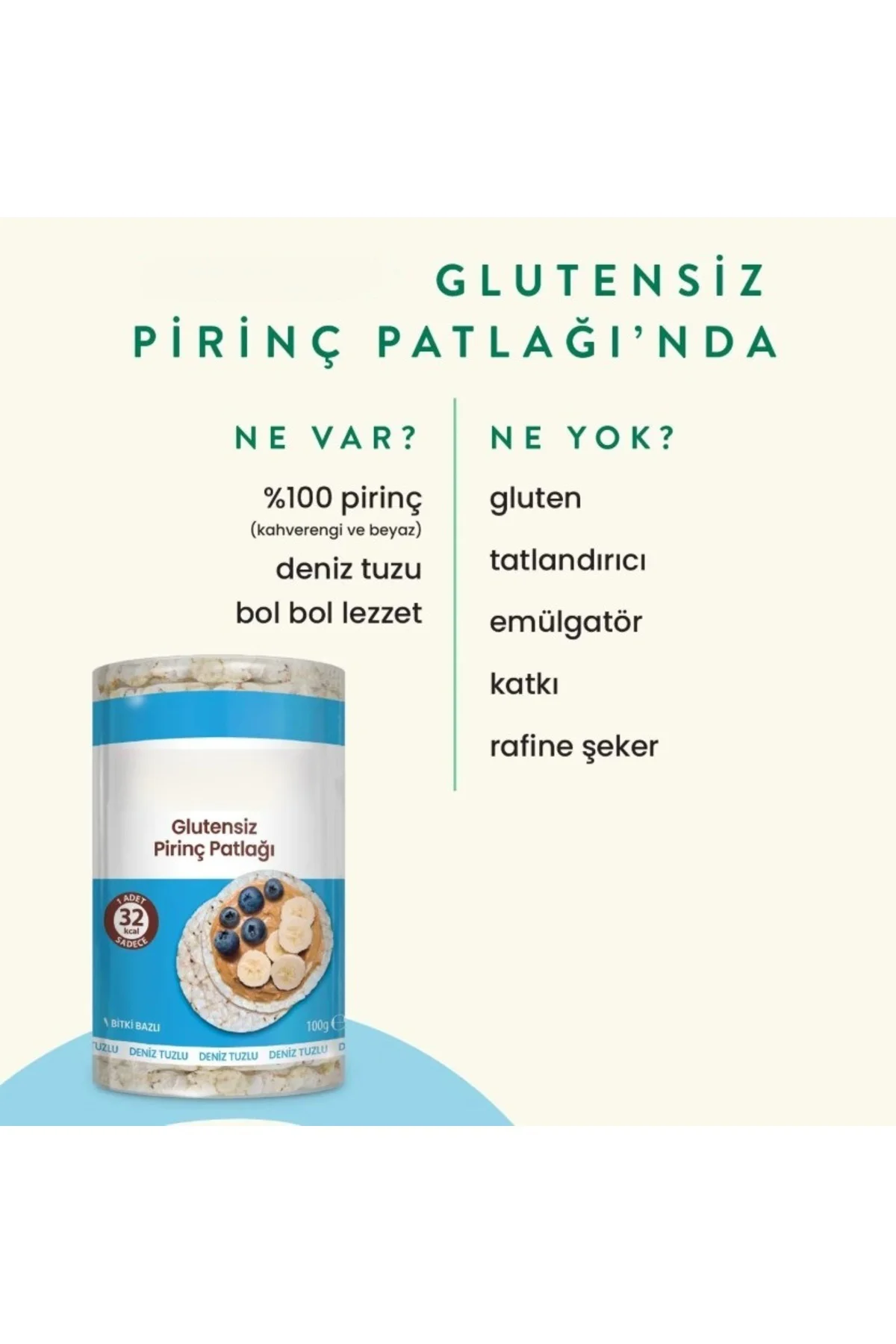 Pirinç Patlağı 100 Gr
