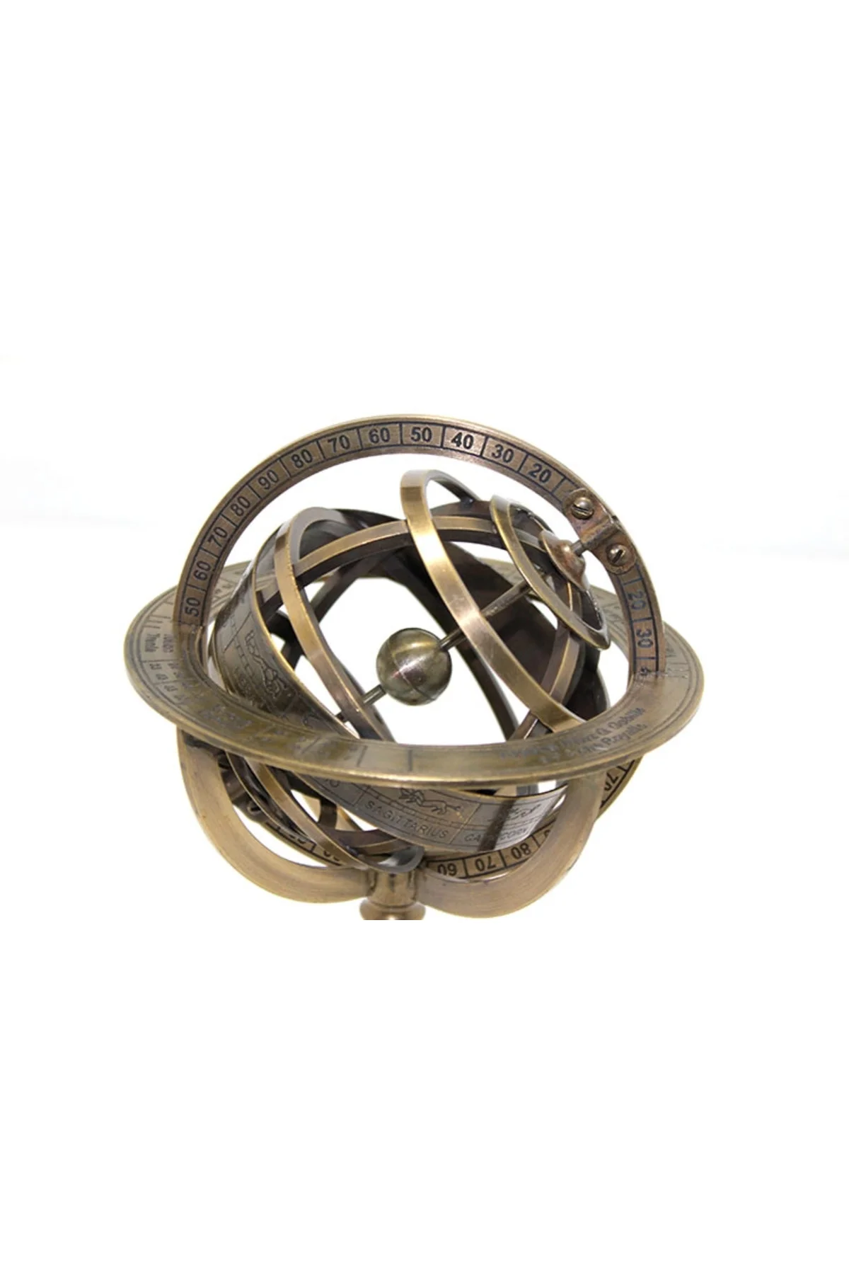 Pirinç Usturlab 21 Cm 3535 Pirinç Usturlab 21 Cm 3535 - Görsel 2