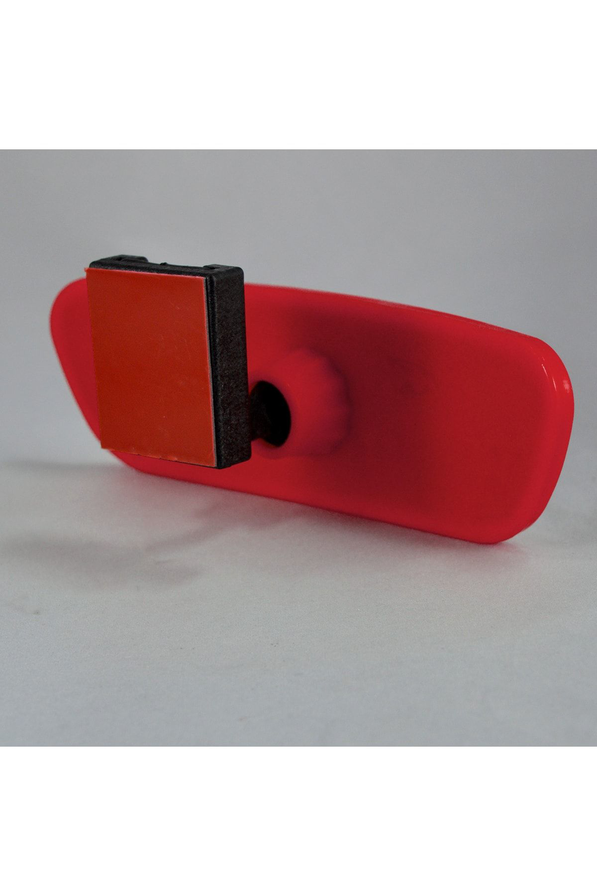 Takgör Pirlanta-3 Dik Kollu Universal Dikiz Aynasi 17X5 Cm Kirmizi