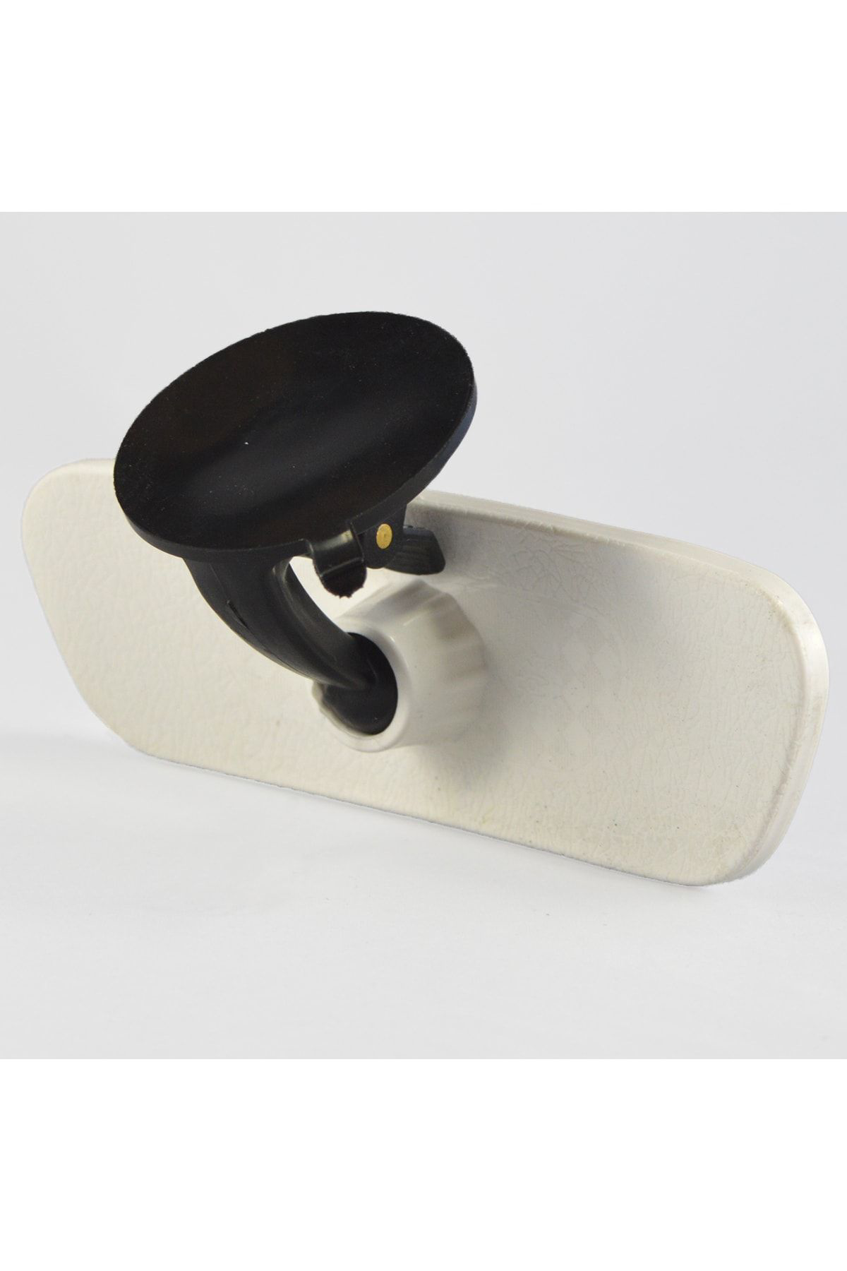 Pırlanta-3 Vantuzlu Universal Dikiz Aynası 17x5 Cm Beyaz
