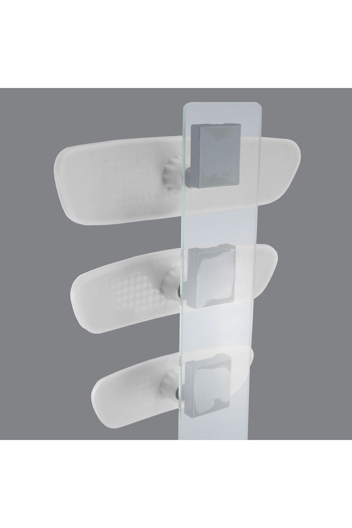 Takgör Pırlanta 3'Lü Set Dik Kollu Dikiz Aynası Beyaz