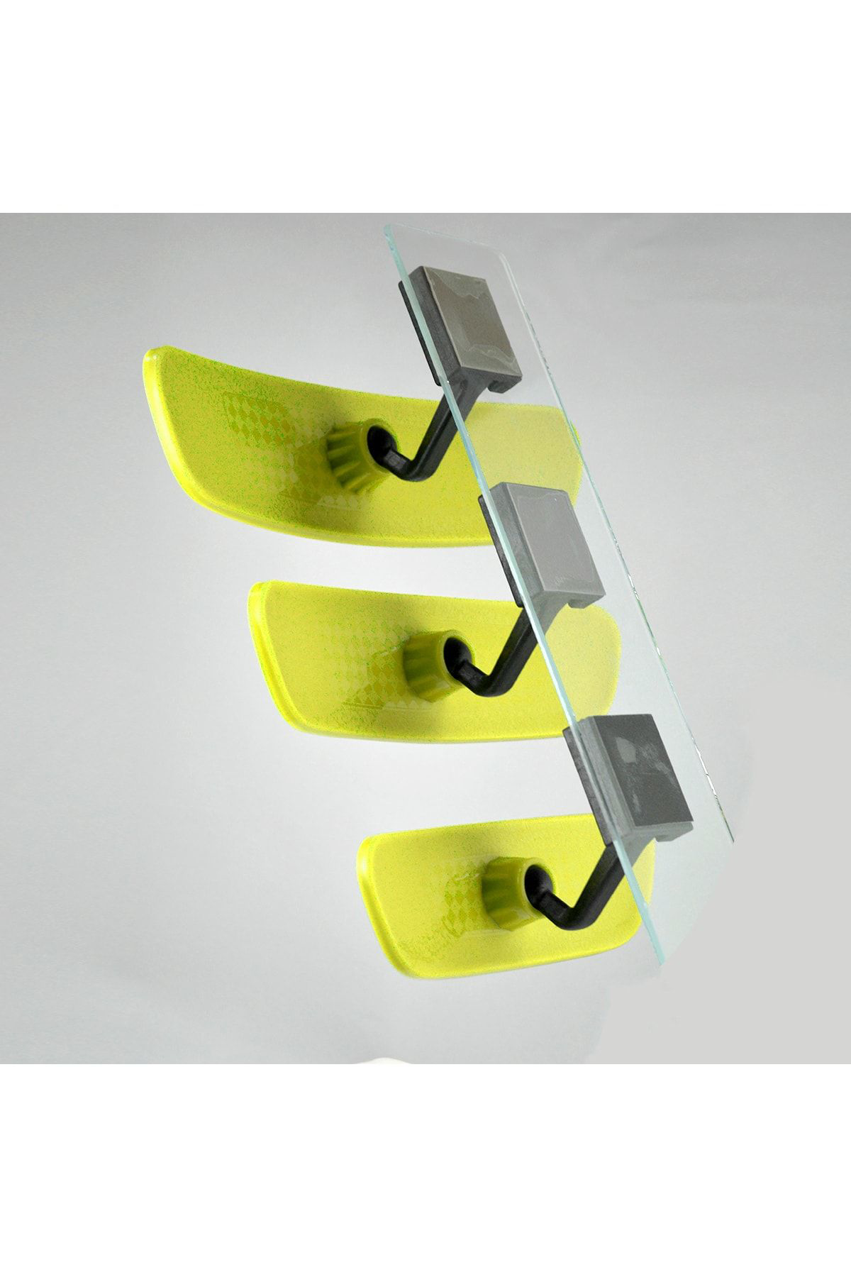 Pırlanta 3'lü Set Eğik Kollu Dikiz Aynası Sarı