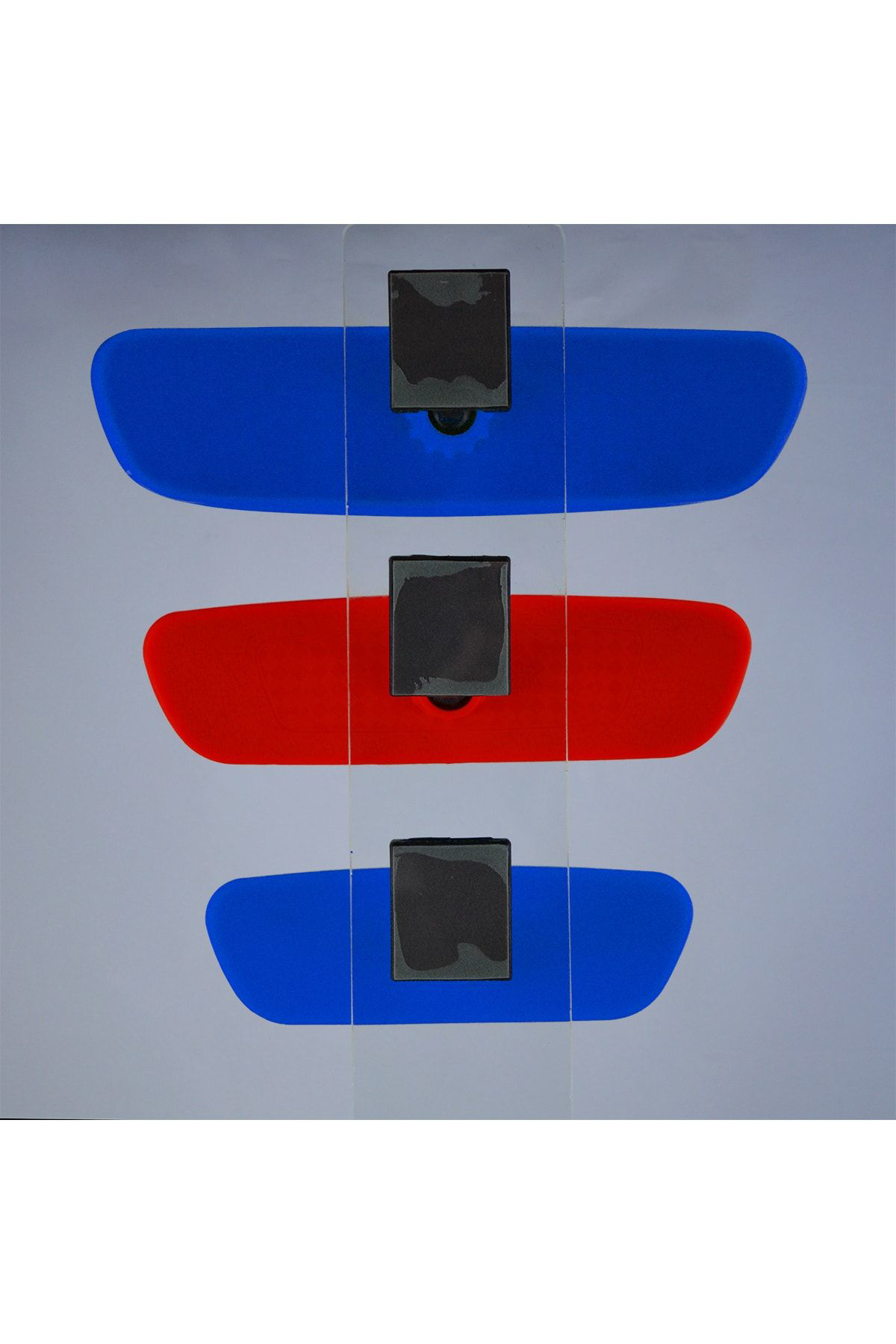 Pırlanta 3'lü Set Dik Kollu Dikiz Aynası Bordo Mavi Trabzonspor