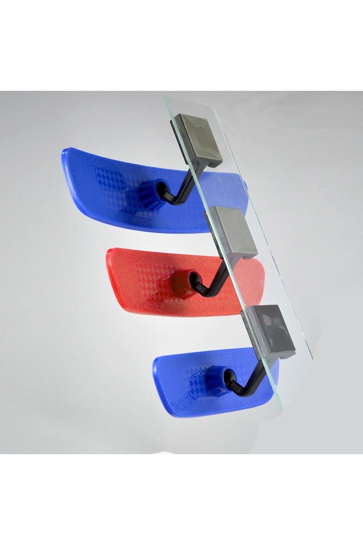 Pırlanta 3'lü Set Eğik Kollu Dikiz Aynası Bordo Mavi Trabzonspor