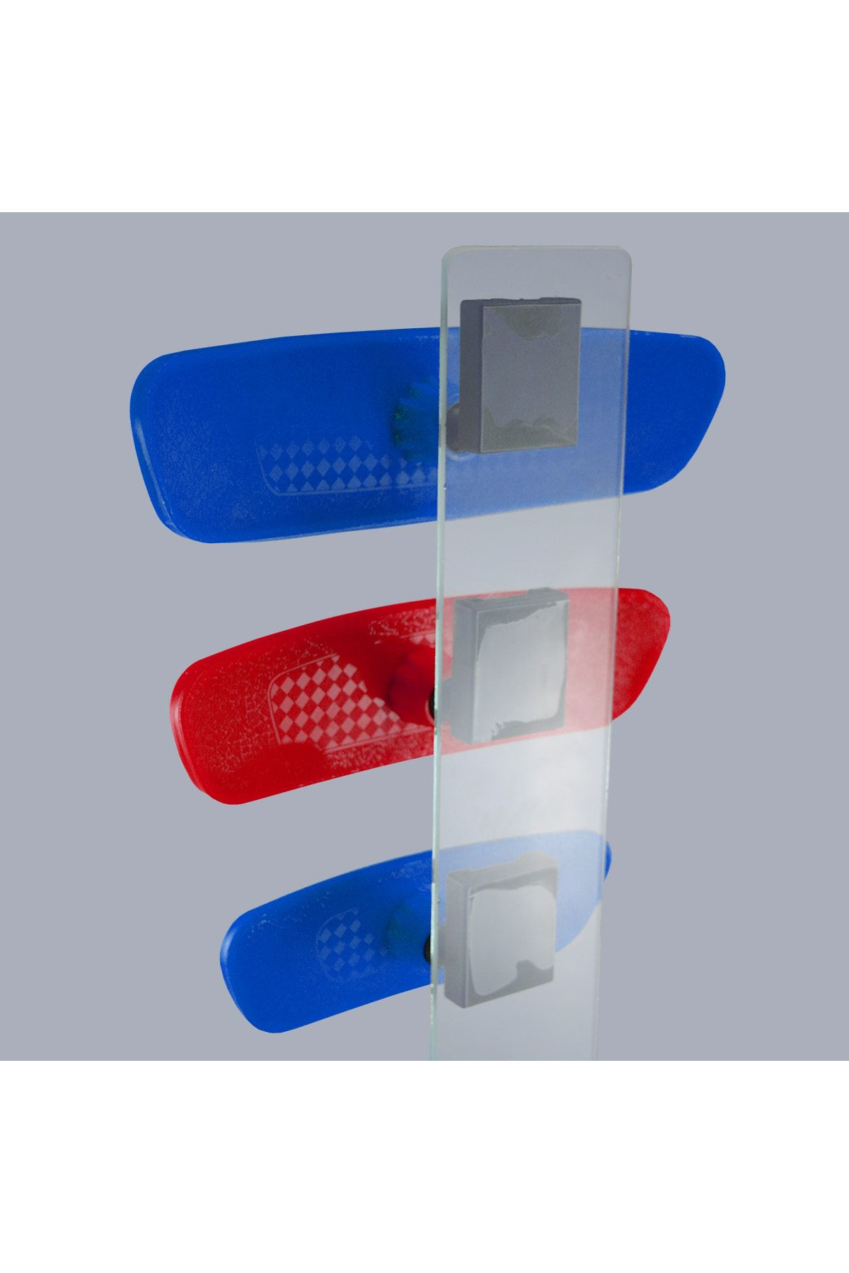 Pırlanta 3'lü Set Dik Kollu Dikiz Aynası Bordo Mavi Trabzonspor