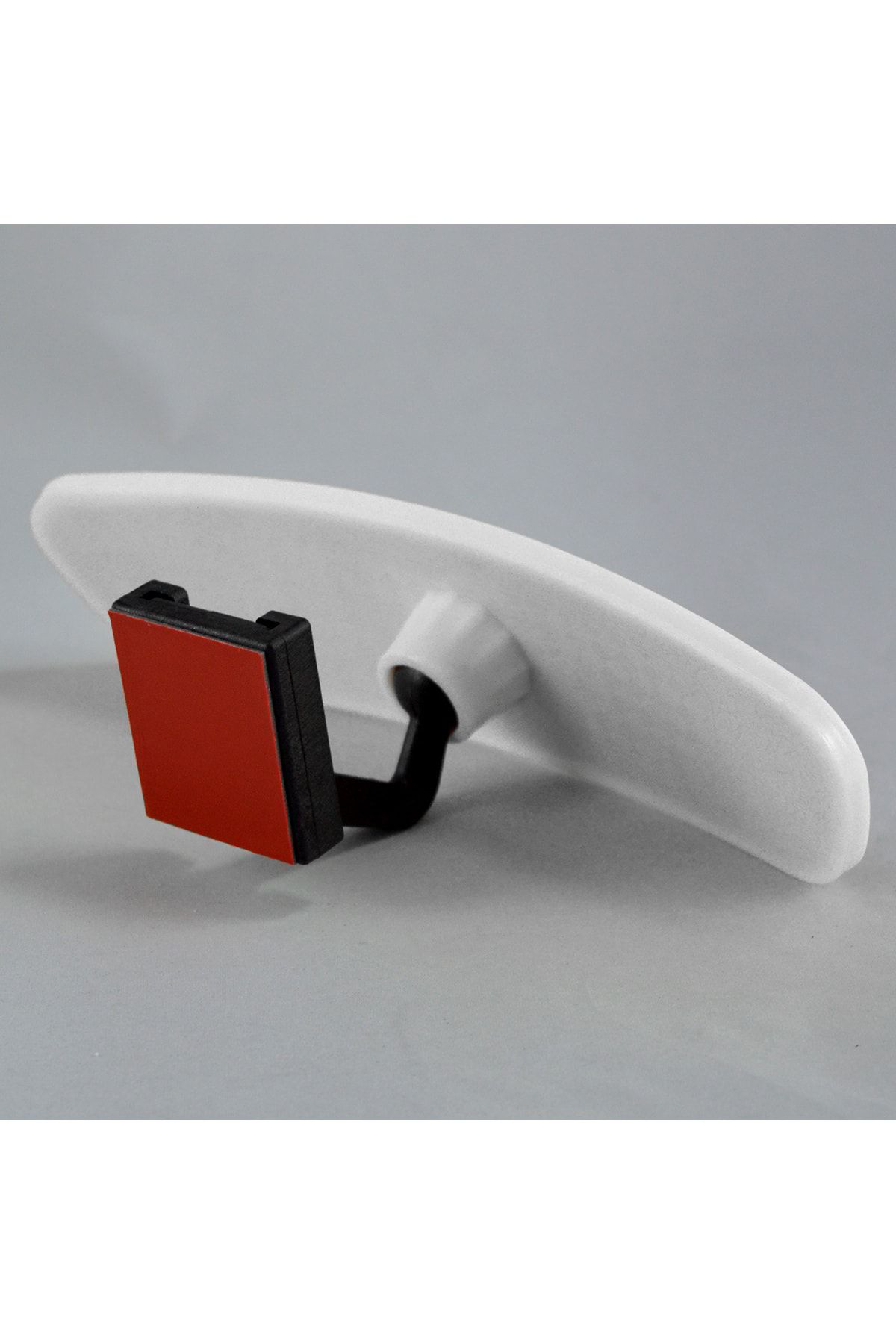 Pırlanta-4 Eğik Kollu Universal Dikiz Aynası 21x6 Cm Beyaz