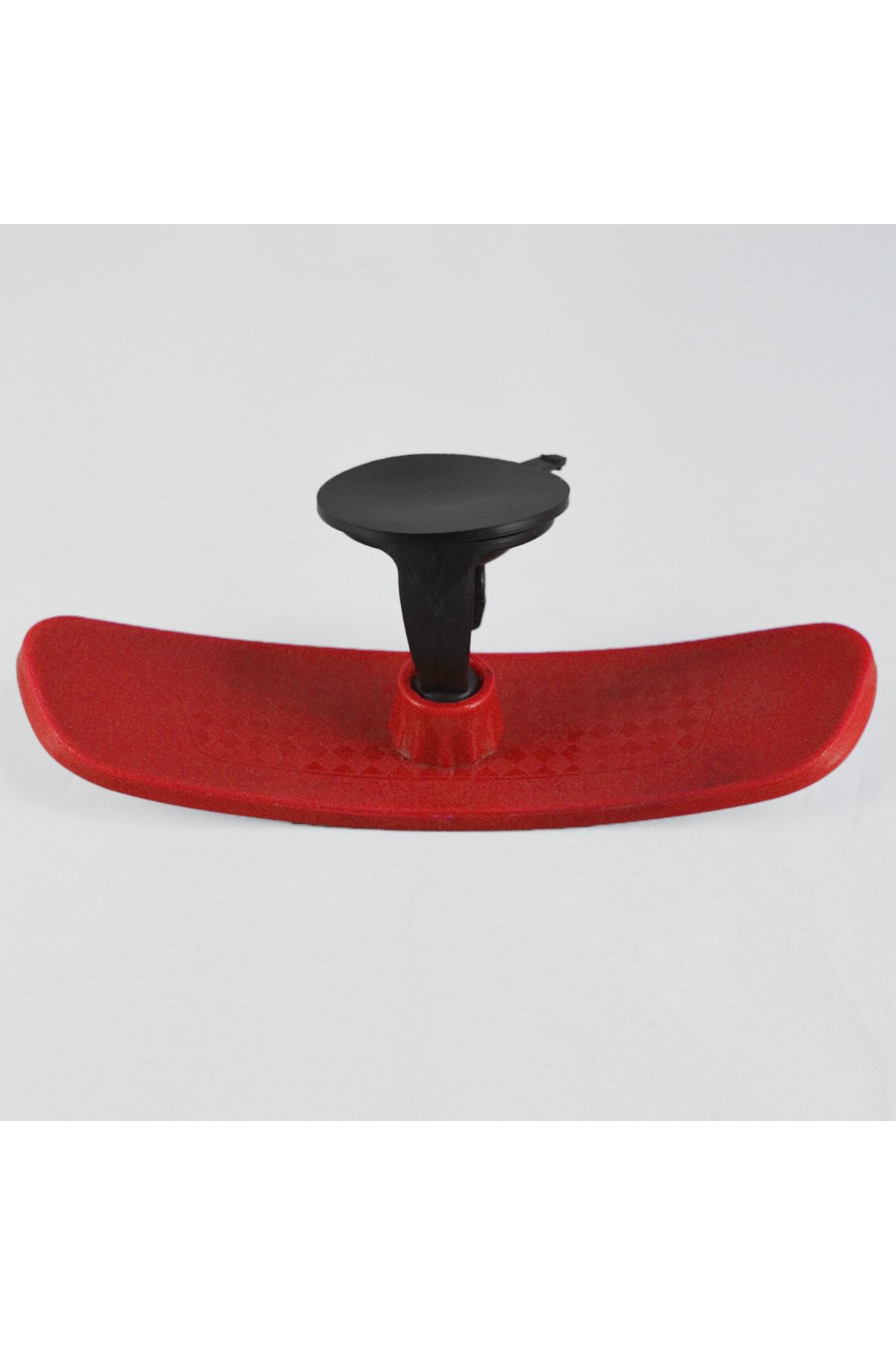 Pırlanta-4 Vantuzlu Universal Dikiz Aynası 21x6 Cm Kırmızı