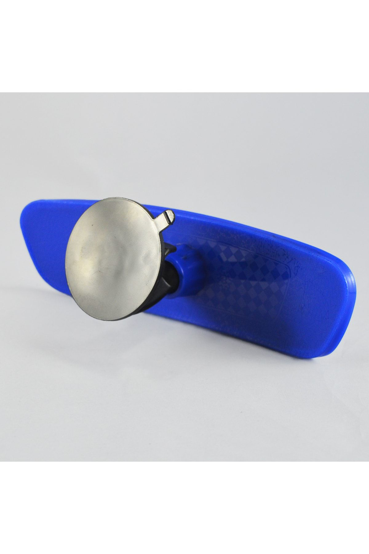 Pırlanta-4 Vantuzlu Universal Dikiz Aynası 21x6 Cm Mavi