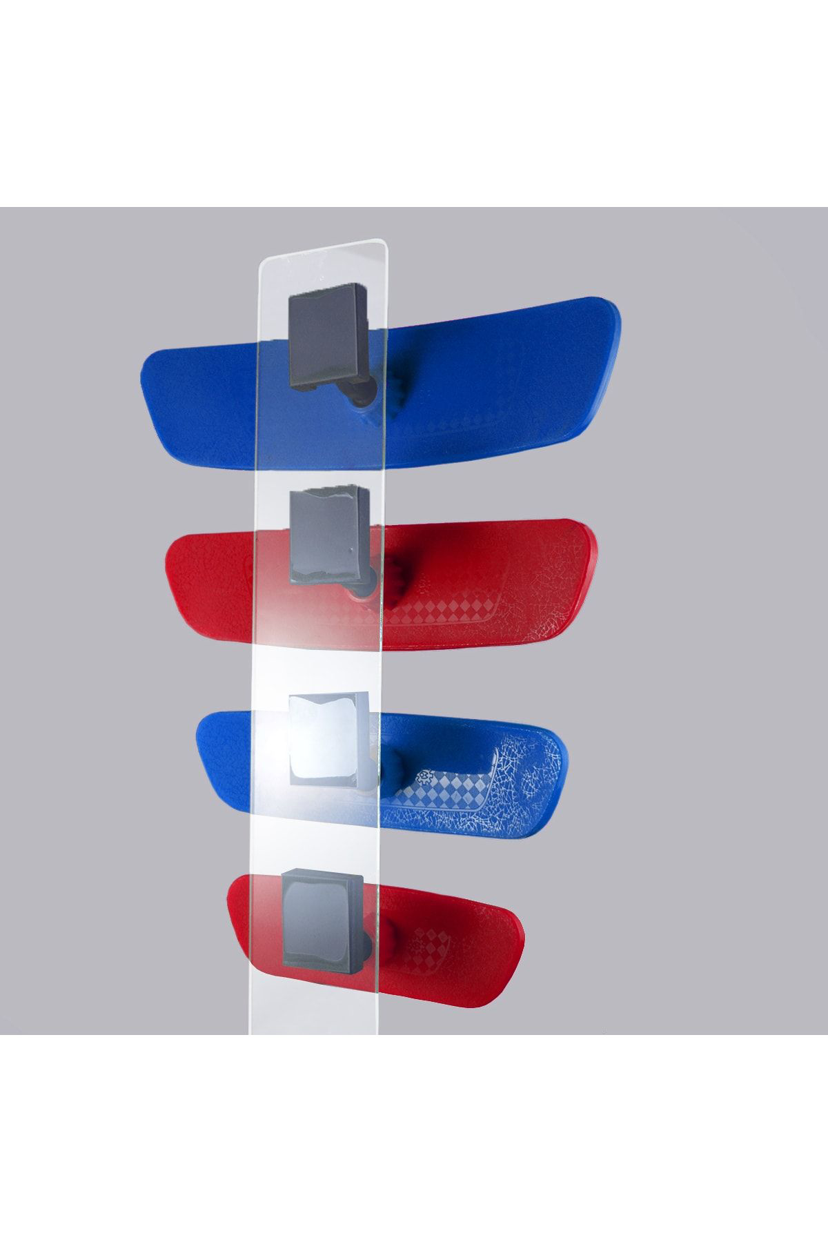 Takgör Pırlanta 4'Lü Set Dik Kollu Dikiz Aynası Bordo Mavi Trabzonspor