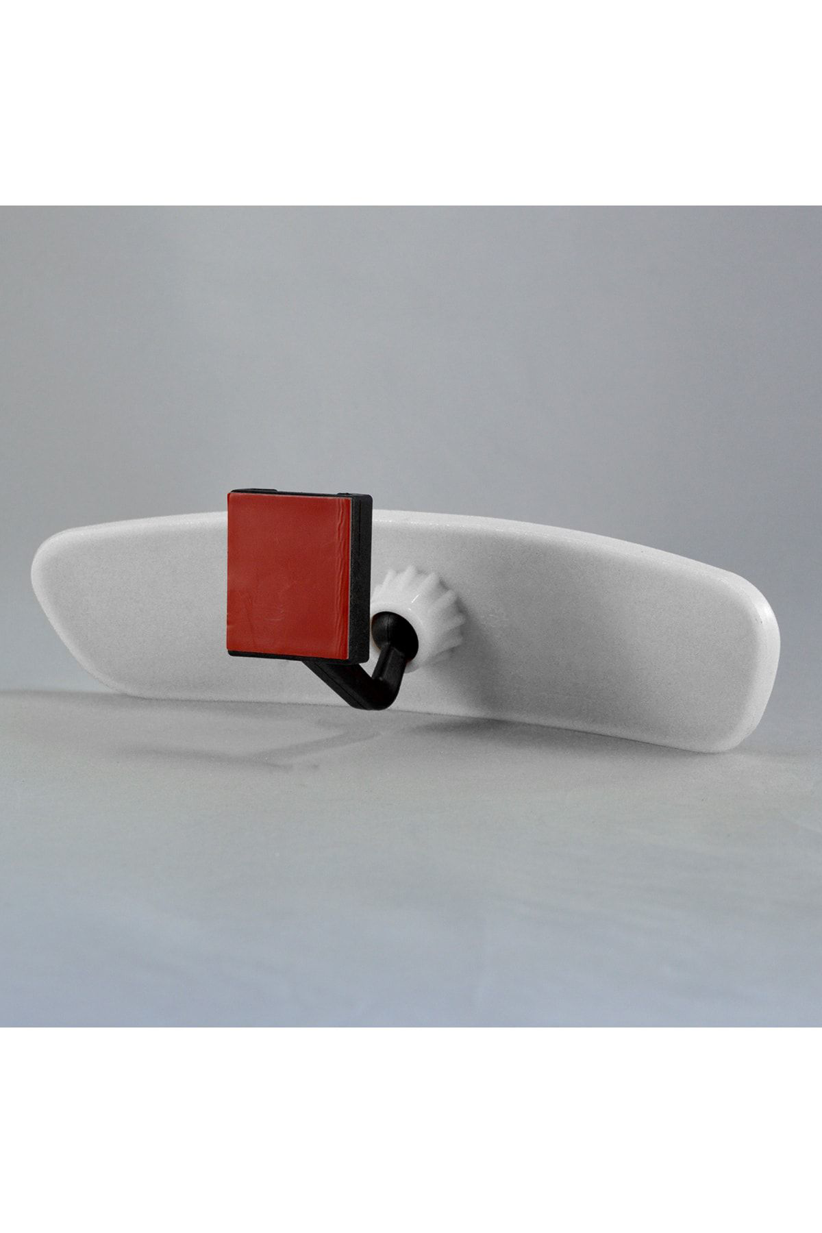 Pırlanta-5 Eğik Kollu Universal Dikiz Aynası 25x6 Cm Beyaz