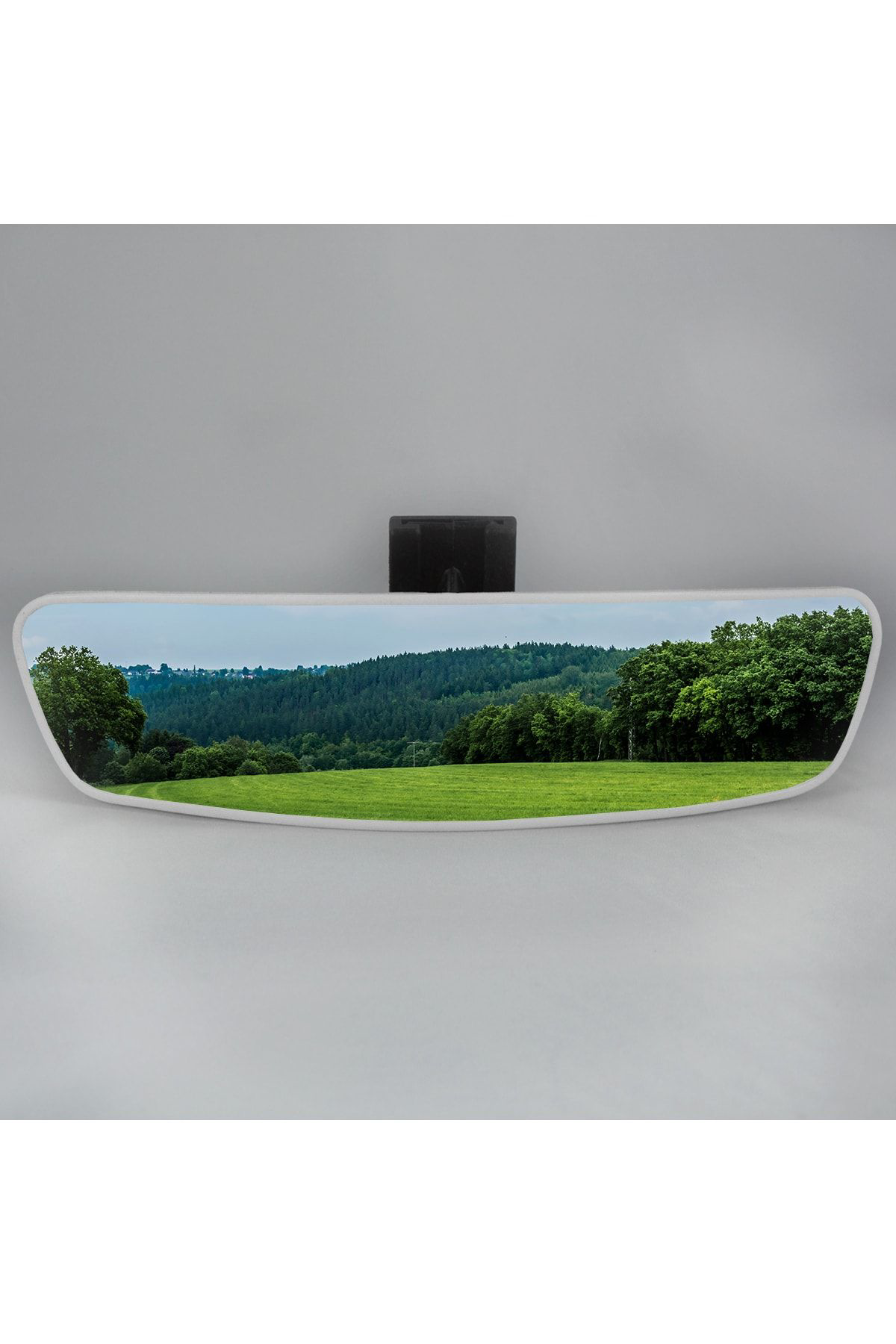 Takgör Pırlanta-6 Dik Kollu Universal Dikiz Aynası 27X7 Cm Beyaz