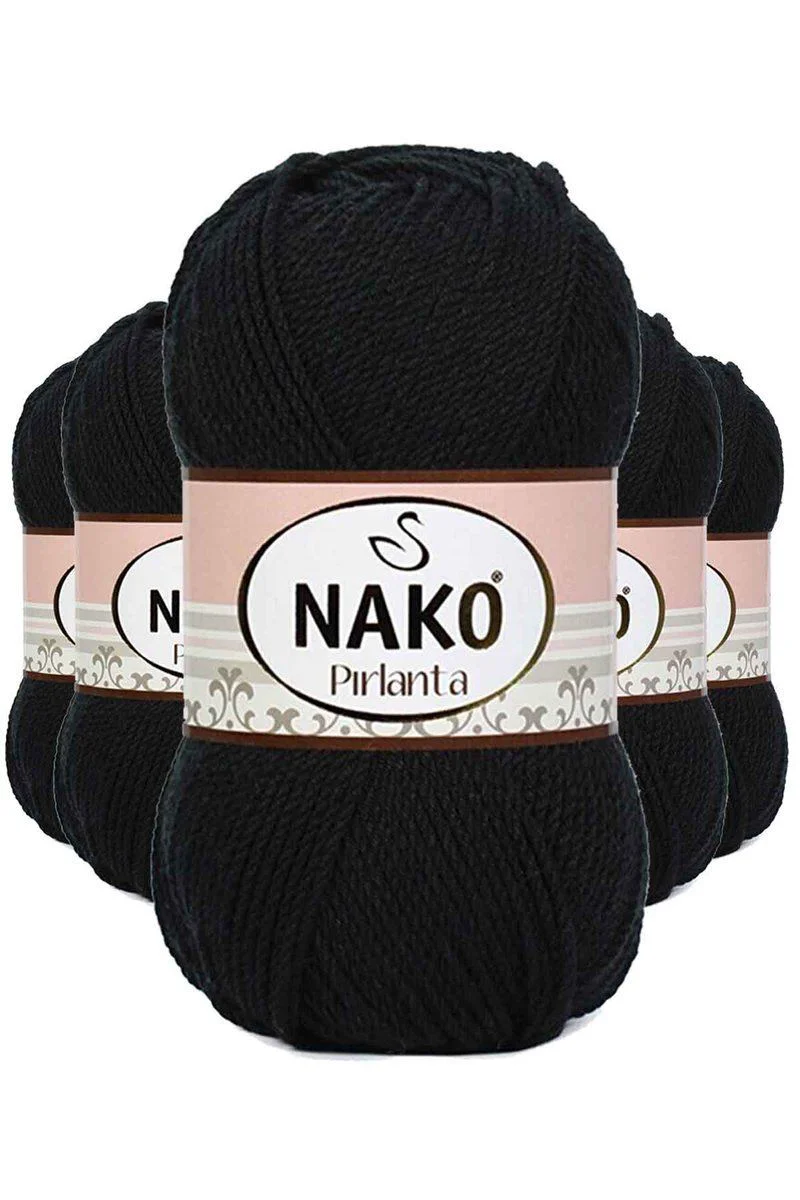Pırlanta Amigurumi El Örgü İpi Siyah 217 – 5'li Paket, %100 Premium Mikro Akrilik Fiyatı, Yorumları ve Özellikleri