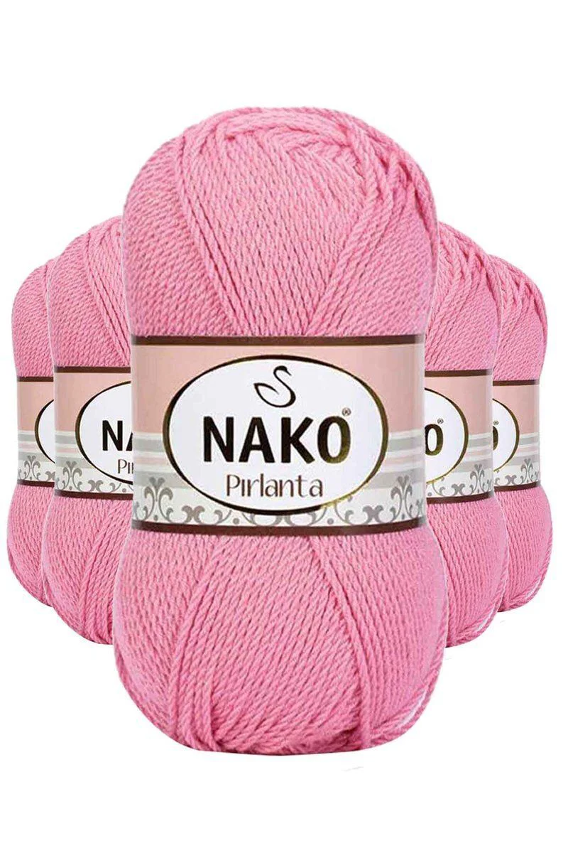 Pırlanta Amigurumi İpi Pembe 6740 – 5'li Paket, %100 Premium Mikro Akrilik Fiyatı, Yorumları ve Özellikleri