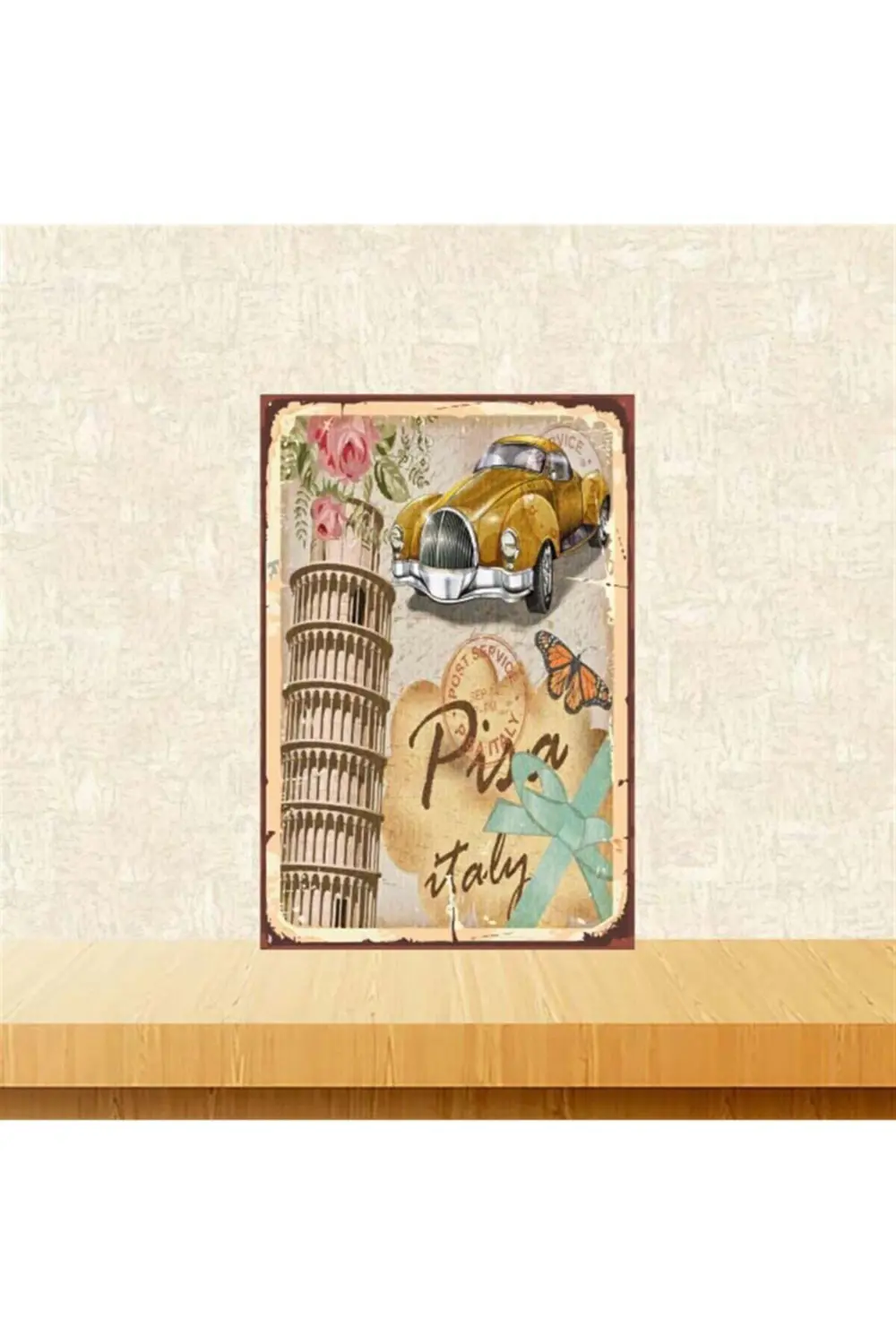 Pisa Italy 20-30 cm Retro Ahşap Poster Tkfx4217 Fiyatı, Yorumları ve Özellikleri