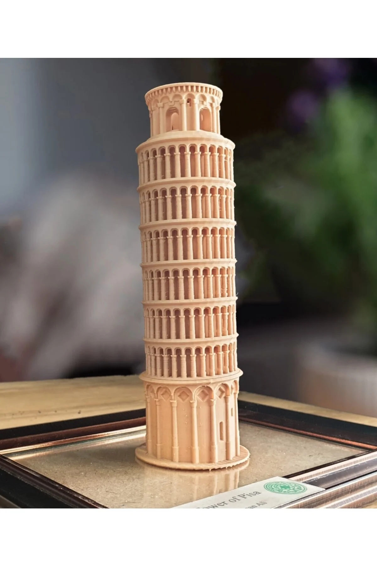 Pisa Kulesi Minyatür Biblo 12cm