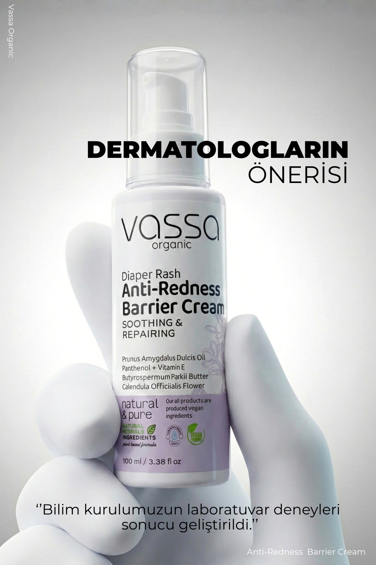 Pişik, Kızarıklık ve Tahriş Karşıtı Yatıştırıcı Onarıcı Bakım Kremi – Pişik Önleyici Krem 100 ml