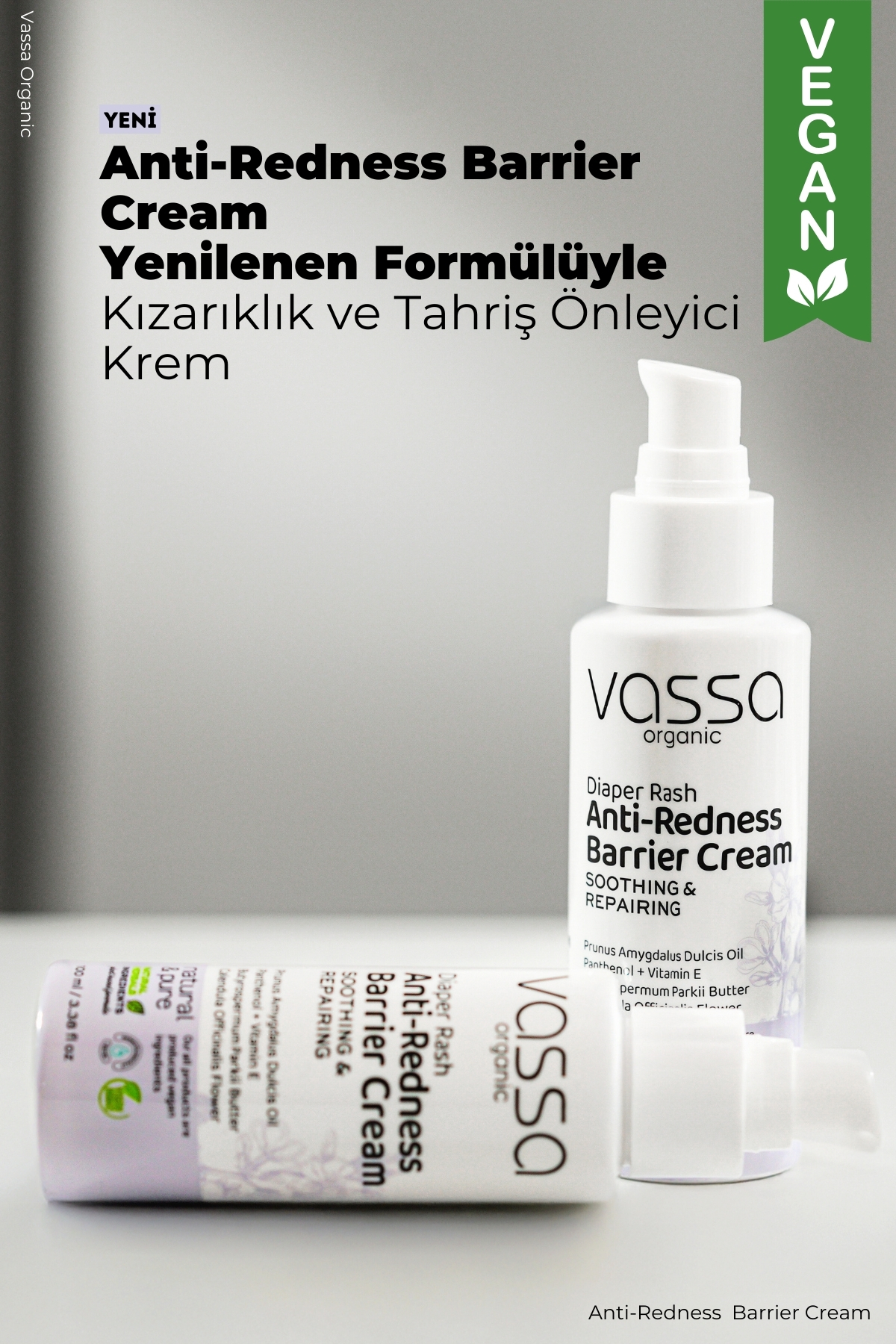 Pişik, Kızarıklık ve Tahriş Karşıtı Yatıştırıcı Onarıcı Bakım Kremi – Pişik Önleyici Krem 100 ml