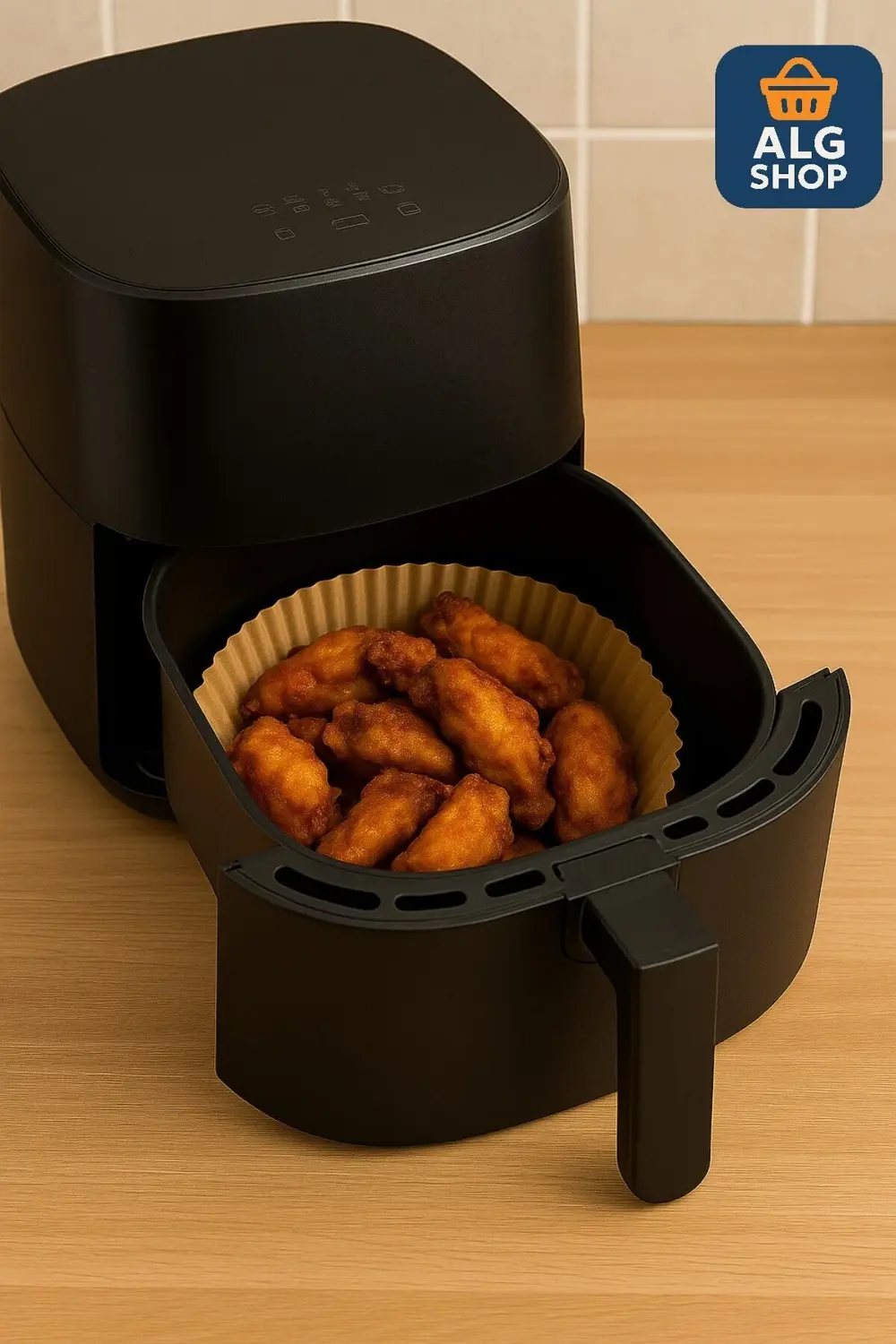 Pişirme Kağıdı 16'cm Airfryer Yağlı Kağıt Tüm Markalara Uyumlu 50