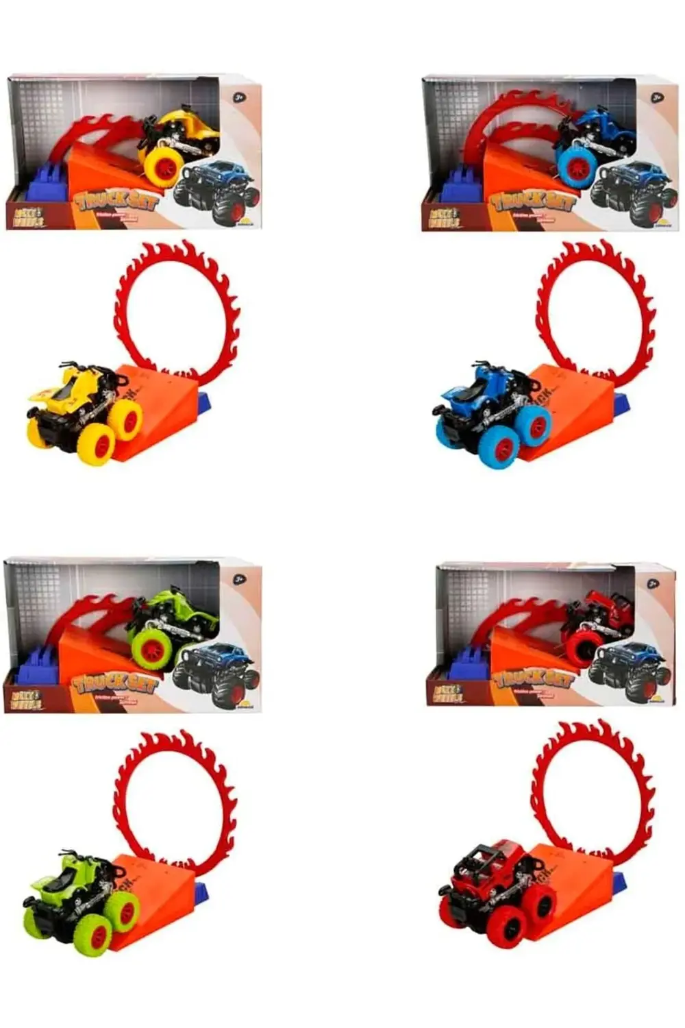 Pist Set Jam Rampalı 4 adet 395519