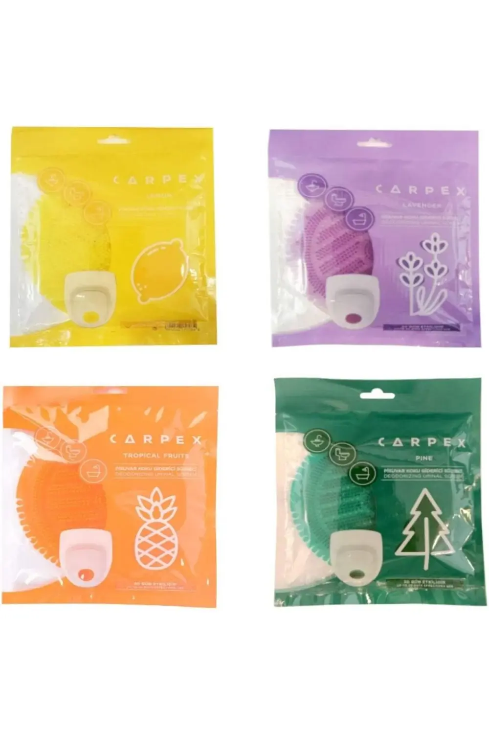 Pisuvar Koku Giderici Süzgeci 4' Lü 978262