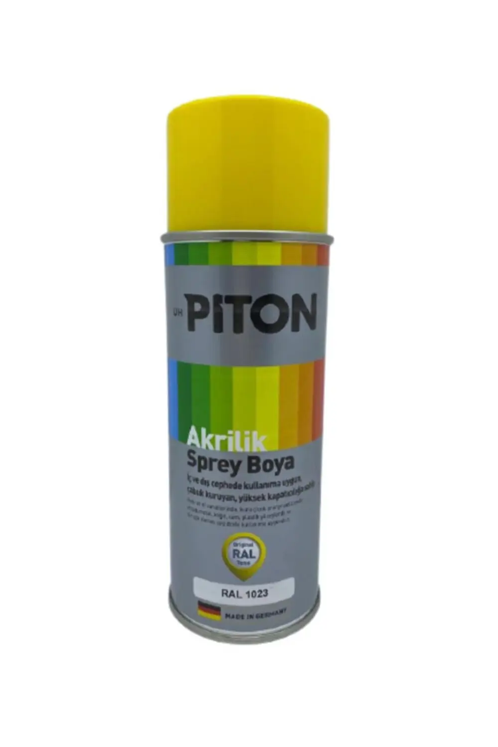 Pıton 400 ml Trafik Sarı Akrilik Sprey Boya