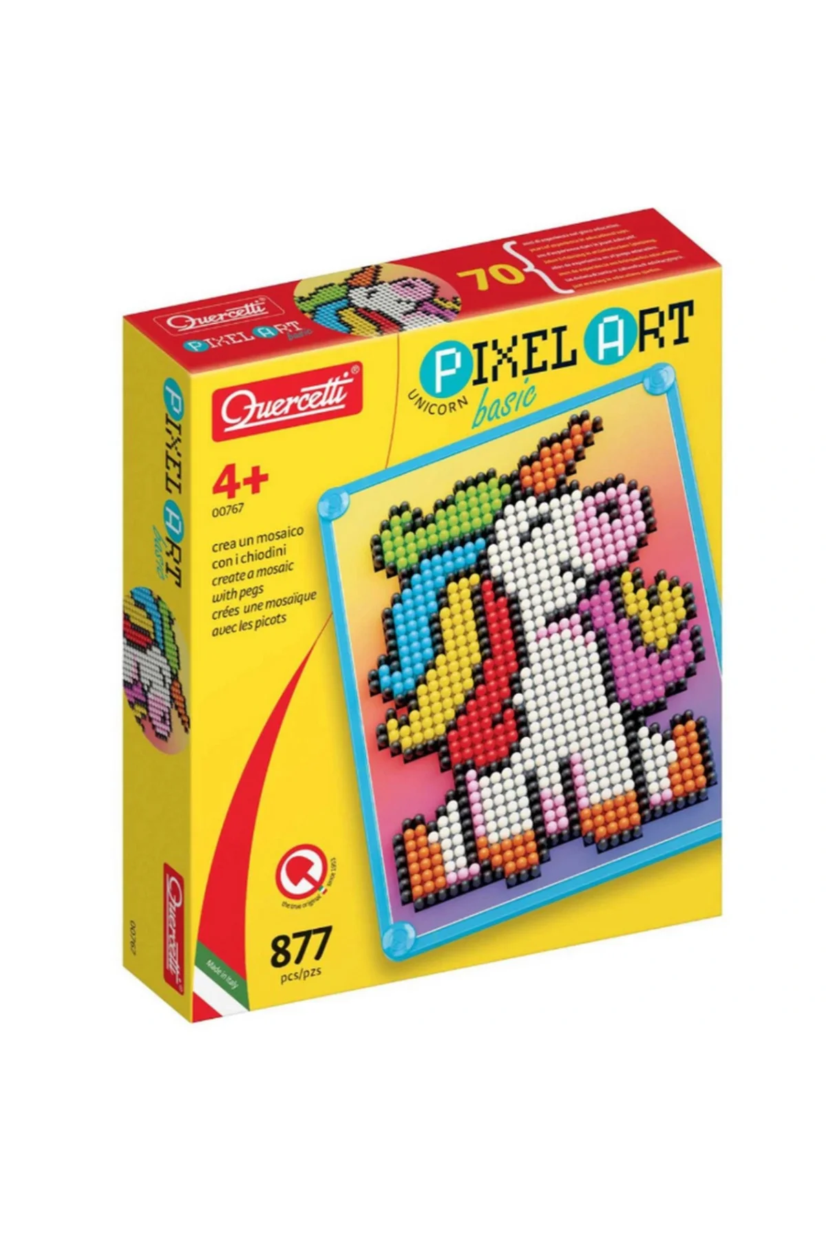 Pixel Sanatı Unicorn 877 Parça