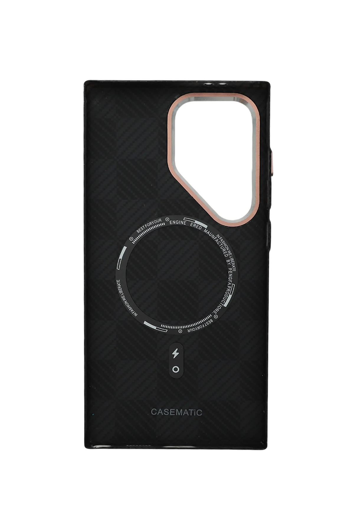 Pixel Weave Case Galaxy S24 Ultra Gece Izgarası