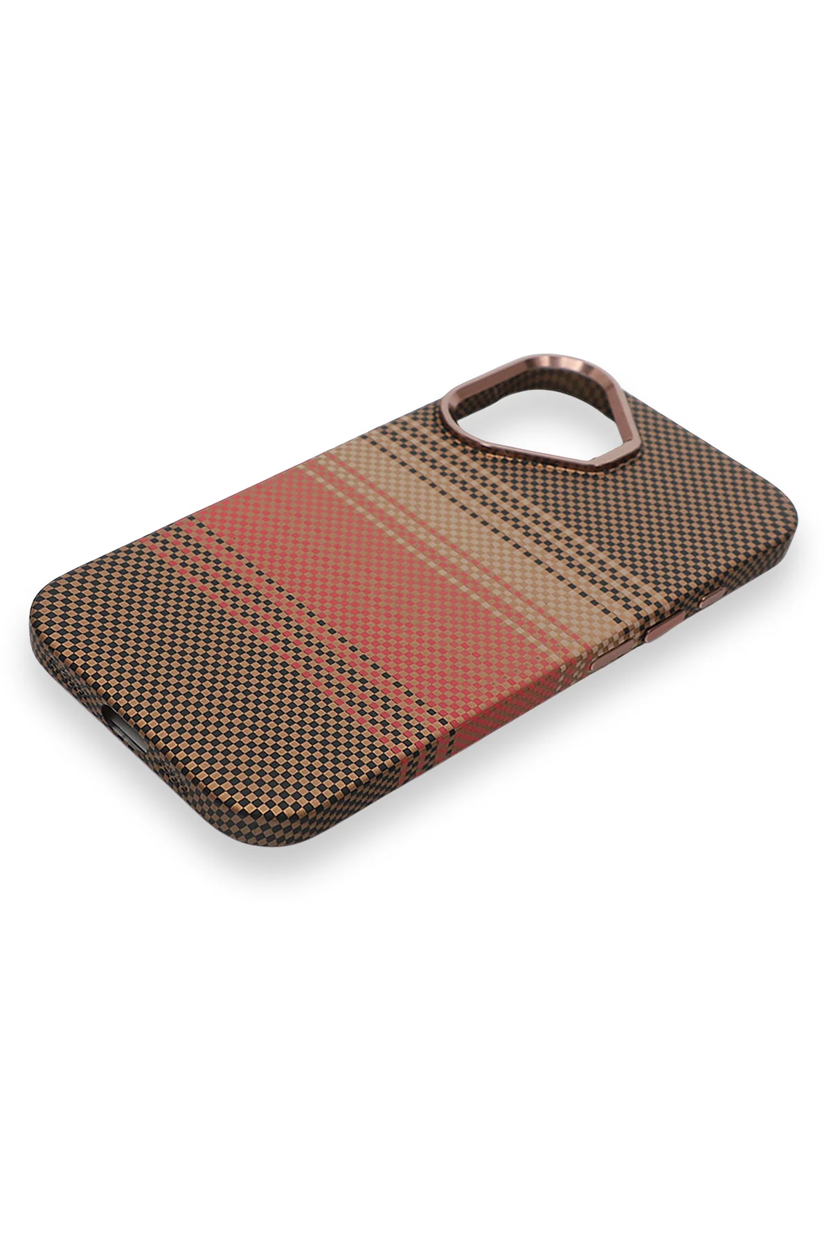 Pixel Weave Case iPhone 17 Kum Alevi