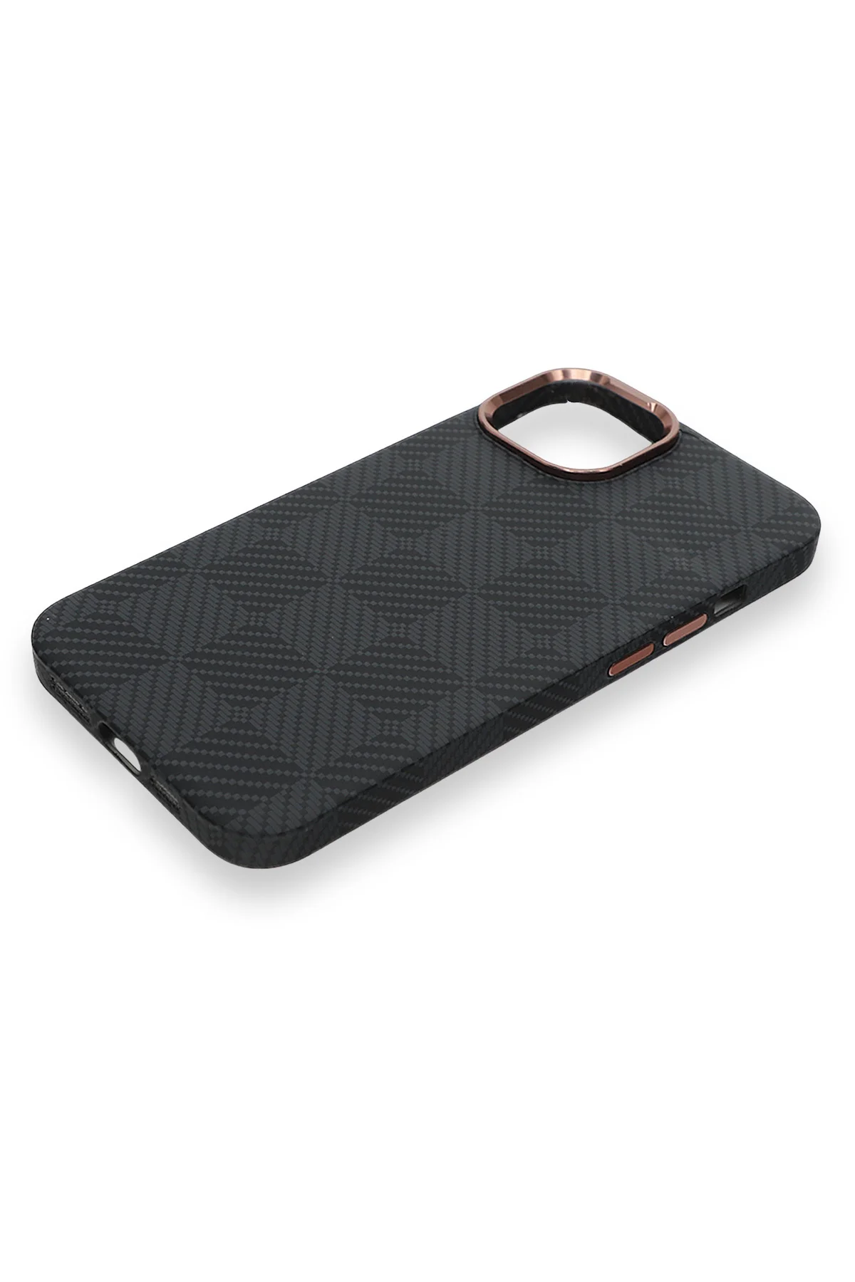 Pixel Weave Case iPhone 15 Gece Izgarası