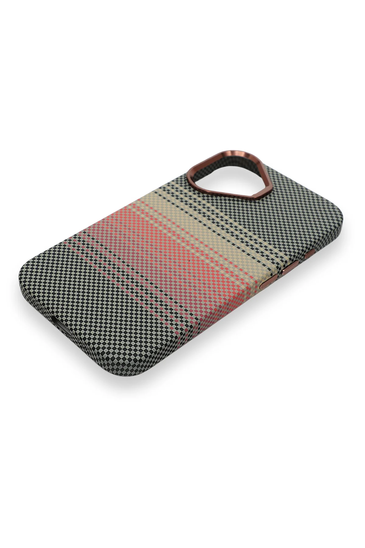 Pixel Weave Case iPhone 17 Bozkır Alacası
