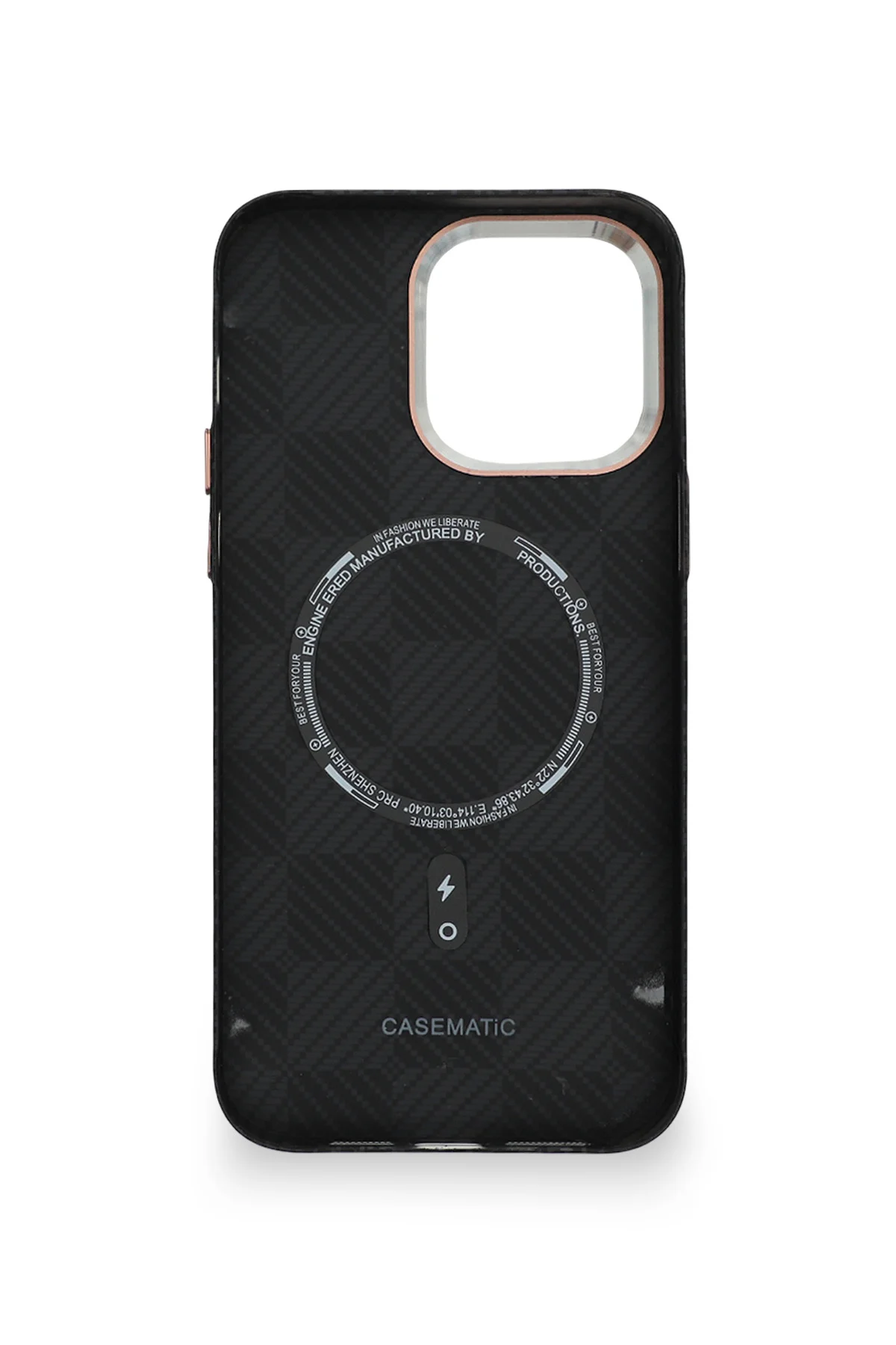 Pixel Weave Case iPhone 15 Pro Gece Izgarası