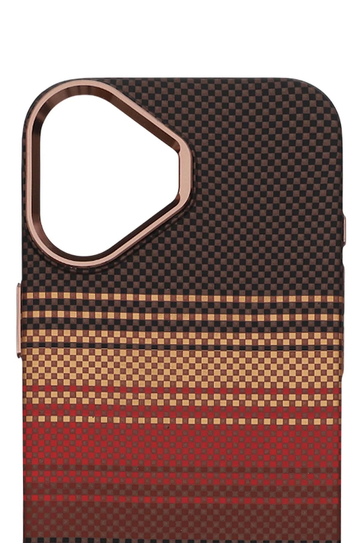 Pixel Weave Case iPhone 17 Ateş Çizgisi