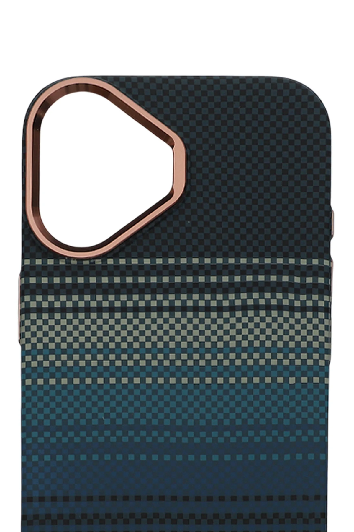 Pixel Weave Case iPhone 17 Derin Mavi Akım